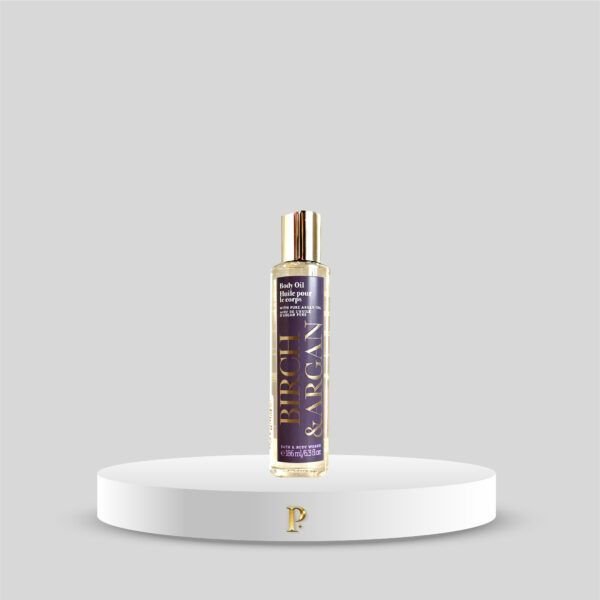 Aceite Corporal Birch & Argan de Bath & Body Works