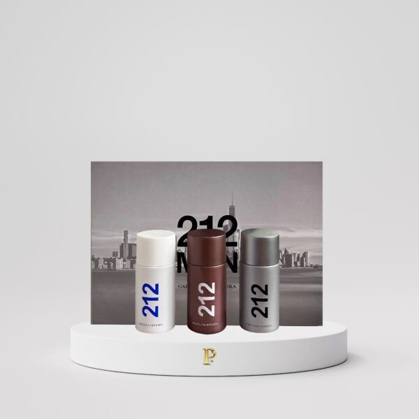 Set 212 Men de Carolina Herrera 3Pz